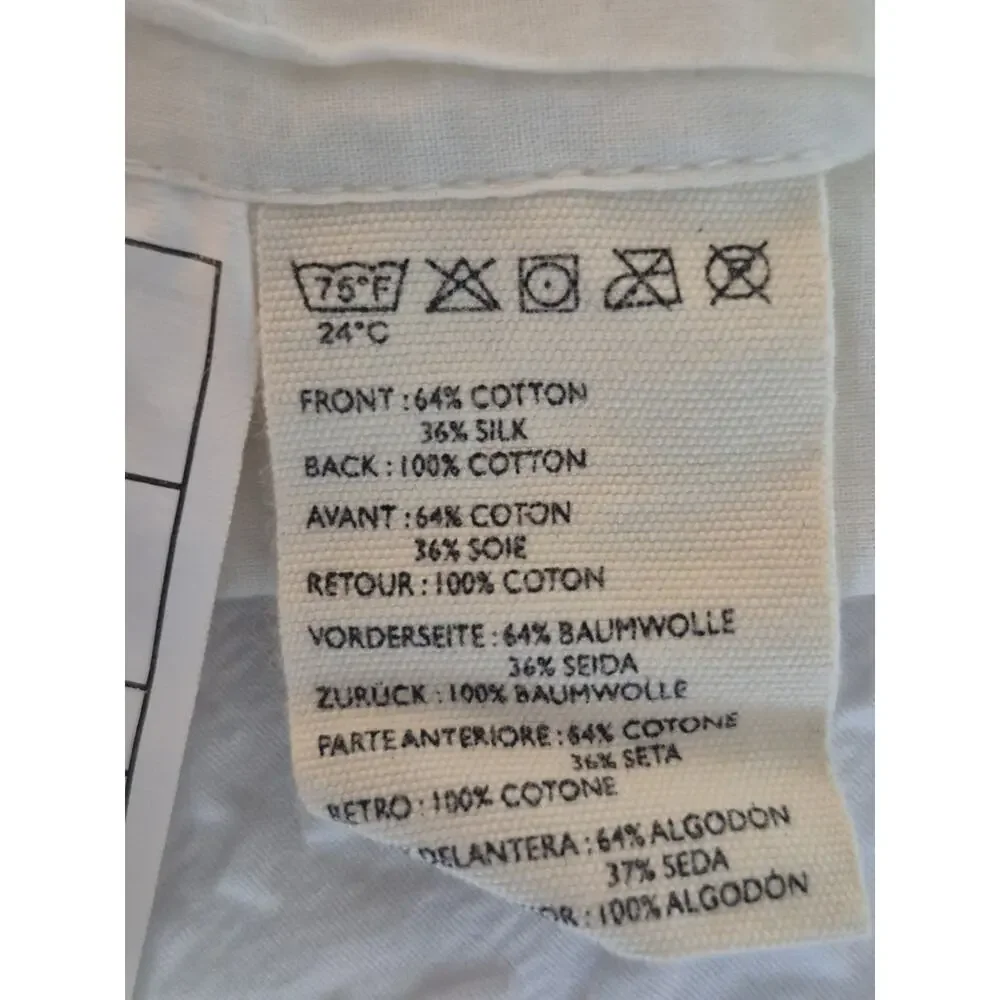 💥 Urban Outfitters Silk Cotton 20x26 Shams Set of 2